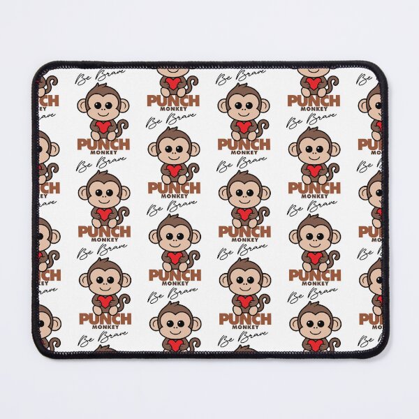 Item preview, Punch Monkey - Be Brave designed and sold by VeRedbubble.