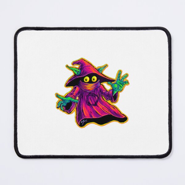 Item preview, Neon Mystic Floating Sorcerer Retro Cartoon Art designed and sold by RokoKull.