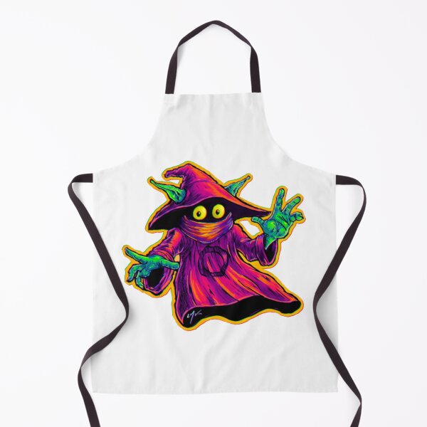 Item preview, Neon Mystic Floating Sorcerer Retro Cartoon Art designed and sold by RokoKull.