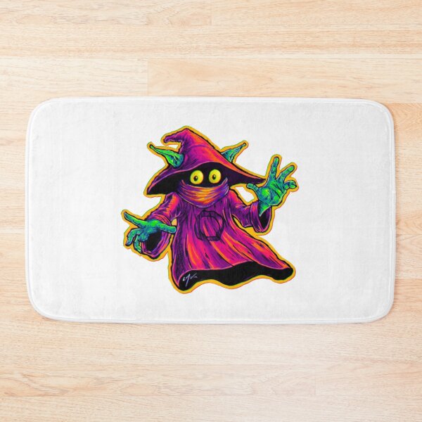 Item preview, Neon Mystic Floating Sorcerer Retro Cartoon Art designed and sold by RokoKull.