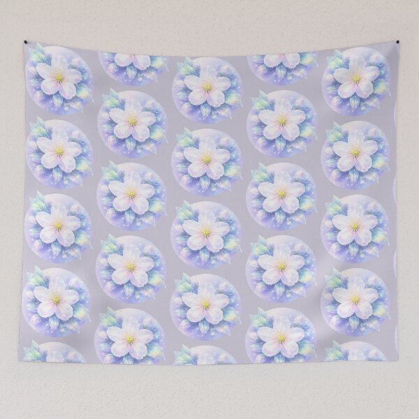 Item preview, Holographic Flower - Pastel Jasmin Iridescent Aesthetic  designed and sold by EnlightArt.