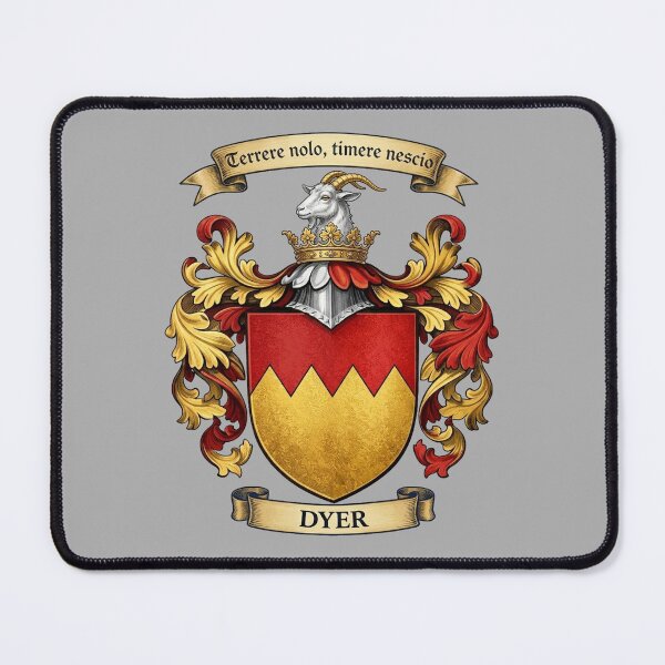 Item preview, The Dyer Family Coat of Arms designed and sold by BagTown Clans.