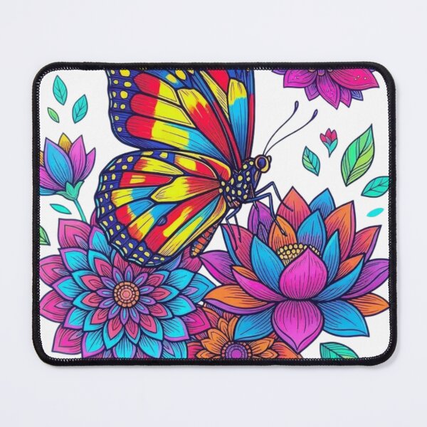 Item preview, Butterflies and flowers designed and sold by PP&RAINBOW SHOP.