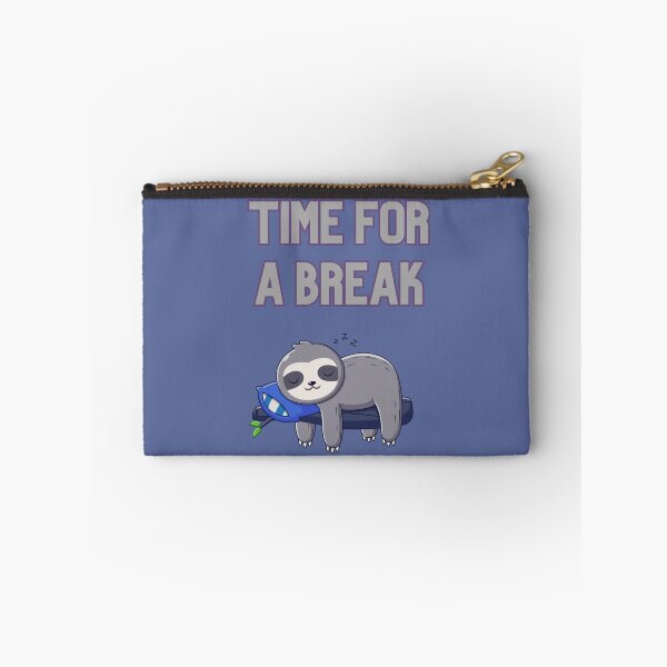 Item preview, Time for a Break Sloth - Funny Lazy Relaxing Chill Vibes Design. designed and sold by LunaPrintCo.