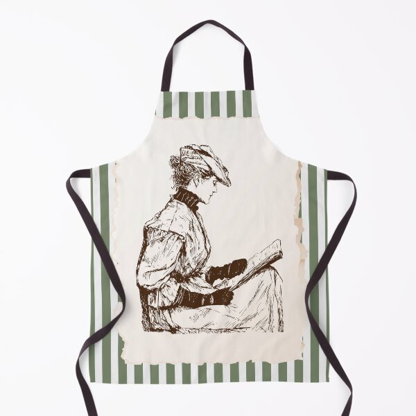 Item preview, Victorian Lady Reading designed and sold by redcatdecor.