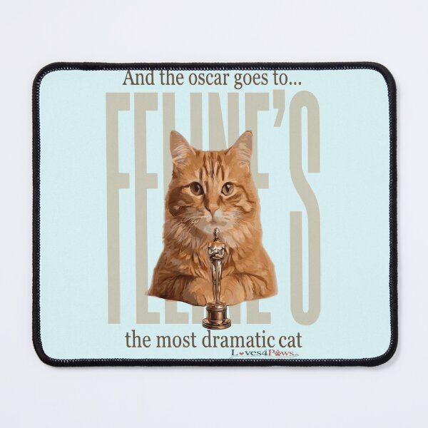 Item preview, T-shirt oscar for the cat designed and sold by Loves4paws.