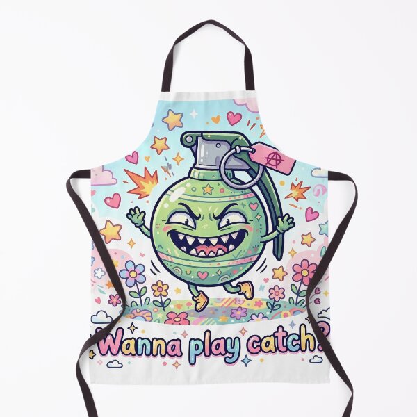 Item preview, Grenade Wants to Play designed and sold by theOffbeatCamel.