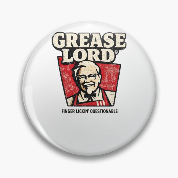 Item preview, Grease Lord – KFC Brand Parody designed and sold by TheArtOfCar.