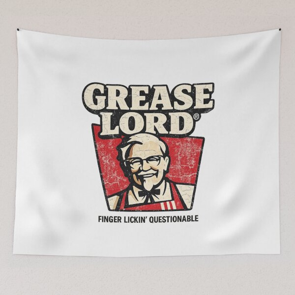 Item preview, Grease Lord – KFC Brand Parody designed and sold by TheArtOfCar.