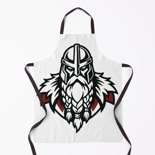 Item preview, Viking Jarl Warrior Braided Beard Norse Mascot designed and sold by PixelStudioBe.