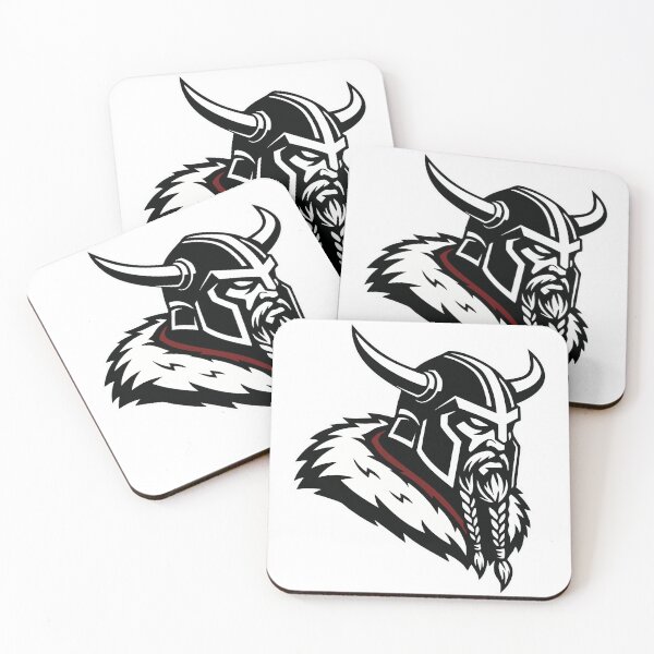 Item preview, Viking Conqueror Warrior Profile Mascot Norse designed and sold by PixelStudioBe.