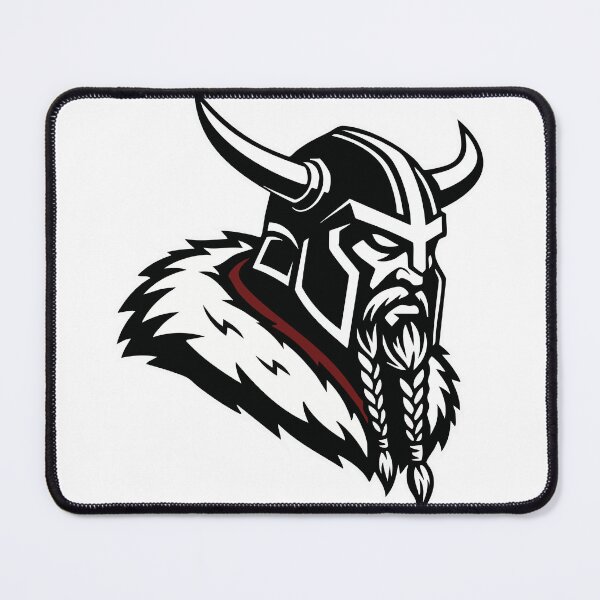Item preview, Viking Conqueror Warrior Profile Mascot Norse designed and sold by PixelStudioBe.