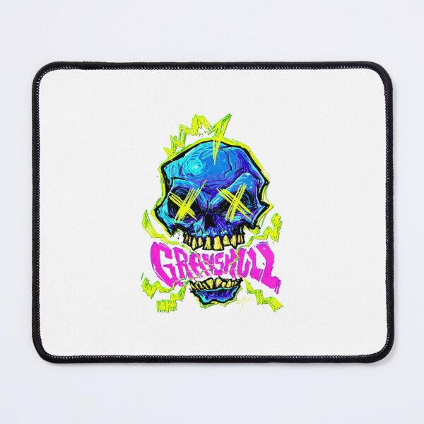 Item preview, Neon Cyber Punk Skull Electric Grunge Graphic designed and sold by RokoKull.