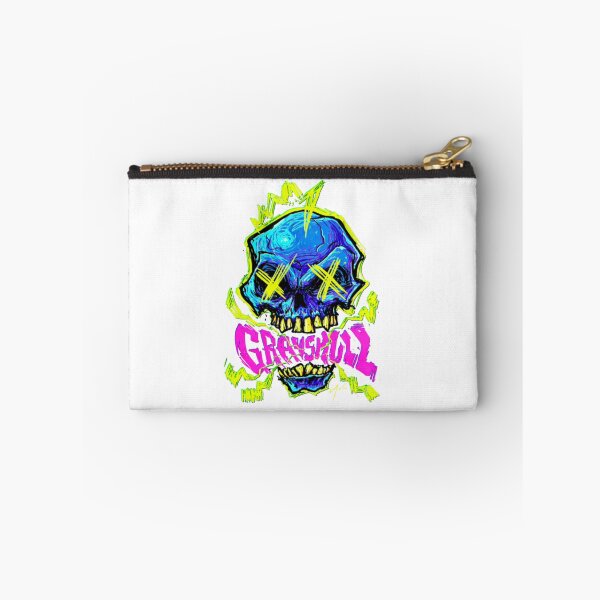 Item preview, Neon Cyber Punk Skull Electric Grunge Graphic designed and sold by RokoKull.