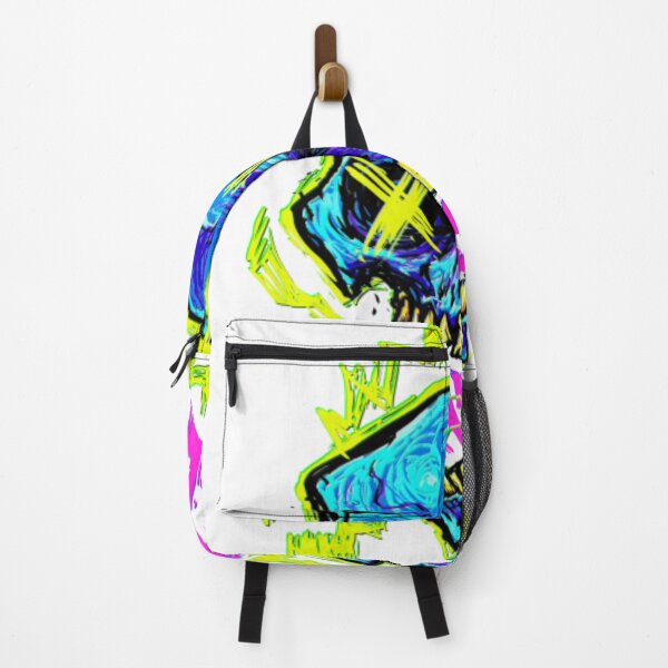Item preview, Neon Cyber Punk Skull Electric Grunge Graphic designed and sold by RokoKull.