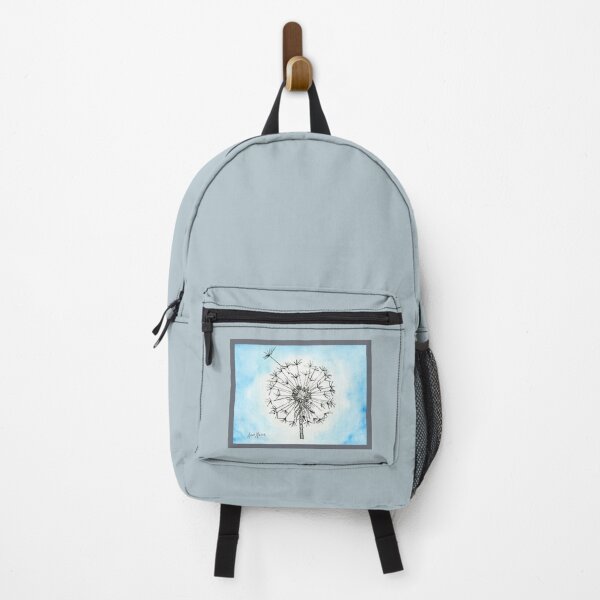 Item preview, Dandelion Waiting for a Breeze - watercolor painting designed and sold by Annie Mason Art.