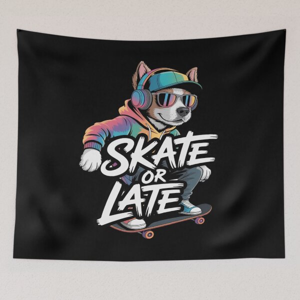 Item preview, skateboarding - skateboard - skater - skate life - skate culture - skatepark - streetwear - urban style - graffiti typography - cute skater - animal skater - skate pun - funny skate quote - kawaii designed and sold by JansenGS.
