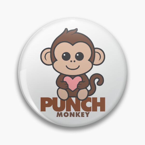 Item preview, Punch Monkey - Faded designed and sold by VeRedbubble.