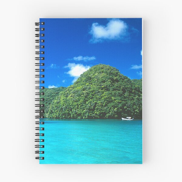 Item preview, Palau Islands Tropical Paradise And Boat, Micronesia Photo designed and sold by DEC02.