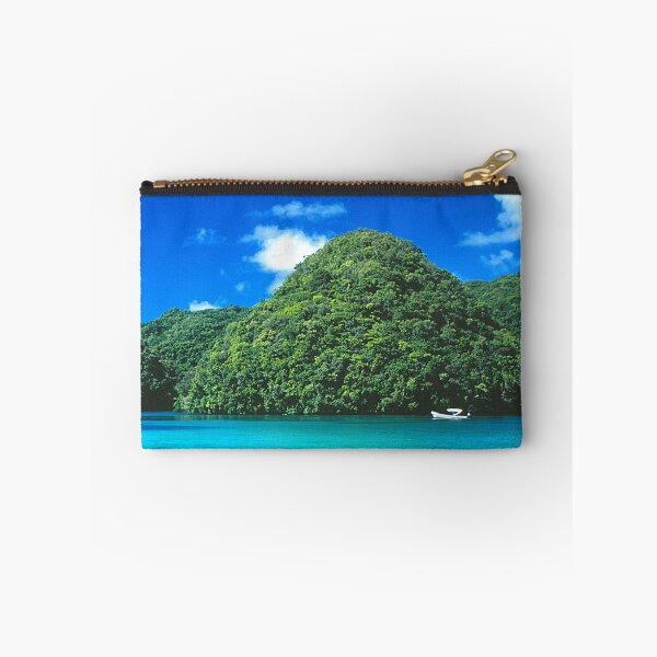Item preview, Palau Islands Tropical Paradise And Boat, Micronesia Photo designed and sold by DEC02.