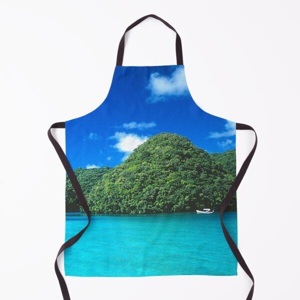 Item preview, Palau Islands Tropical Paradise And Boat, Micronesia Photo designed and sold by DEC02.