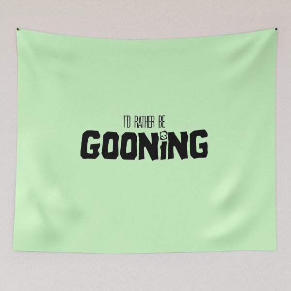Item preview, I'd Rather Be Gooning - The Goonies Parody designed and sold by ReggieRaggz.