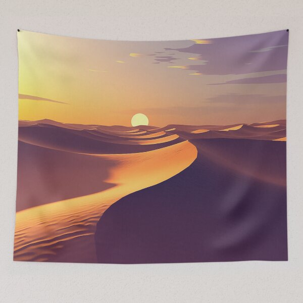 Item preview, Golden Sunset Desert Dunes Horizon designed and sold by Christian Weiss.