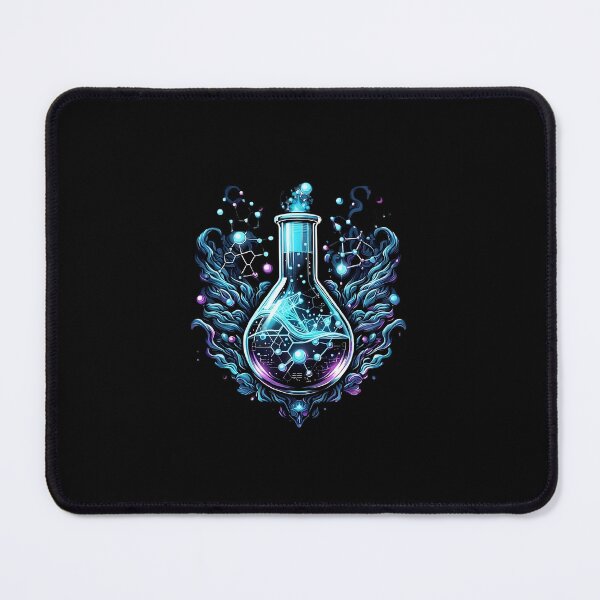 Item preview,  Neon Dark Fantasy Chemistry Flask V2 | Edgy Science Art designed and sold by MouradStudio.