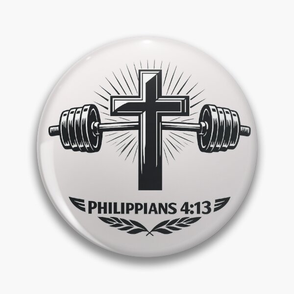 Item preview, Faith and Fitness 4:13 designed and sold by Dad Bod Rod's Shop.