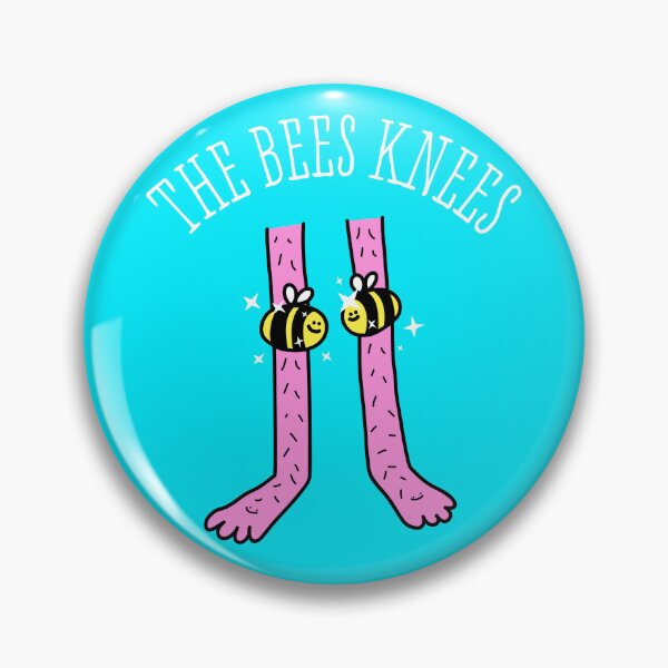 Item preview, The Bees Knees Funny Bee Cartoon designed and sold by Porky Roebuck.