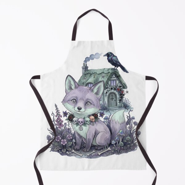 Item preview, Corrupt Cottagecore Fox designed and sold by theOffbeatCamel.