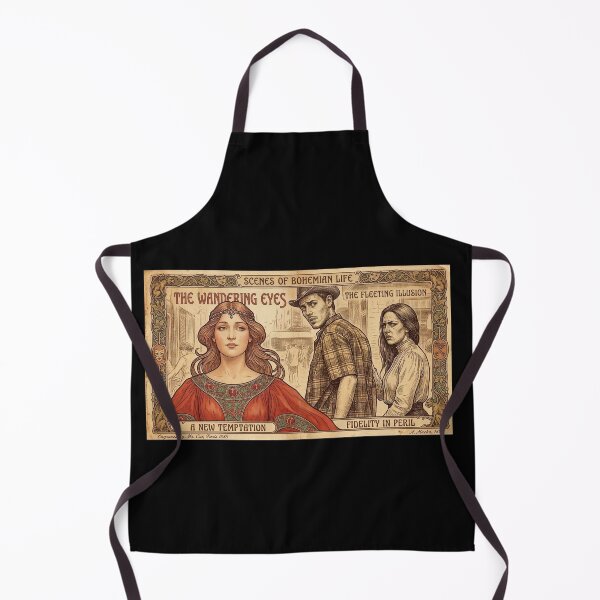 Item preview, Art Nouveau Distracted Boyfriend Meme - The Wandering Eyes designed and sold by ern vintage store.