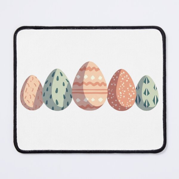 Item preview, Pastel Decorative Easter Eggs Illustration designed and sold by PMTaurus.