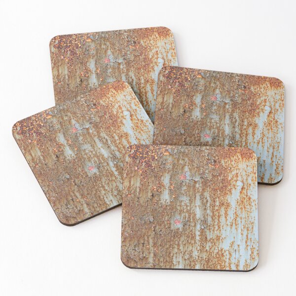 Item preview, Vibrant Rusty Metal Texture with Peeling Paint designed and sold by LRPhotoart.