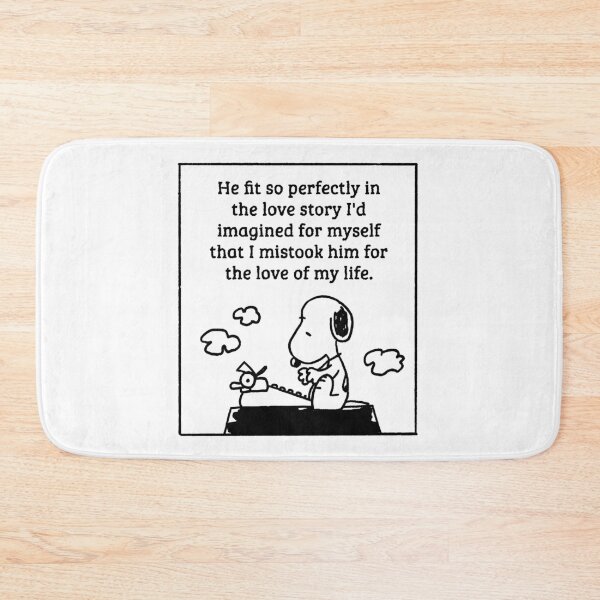 Item preview, snoopy reading beach read emily henry quote designed and sold by liveawhimsylife.