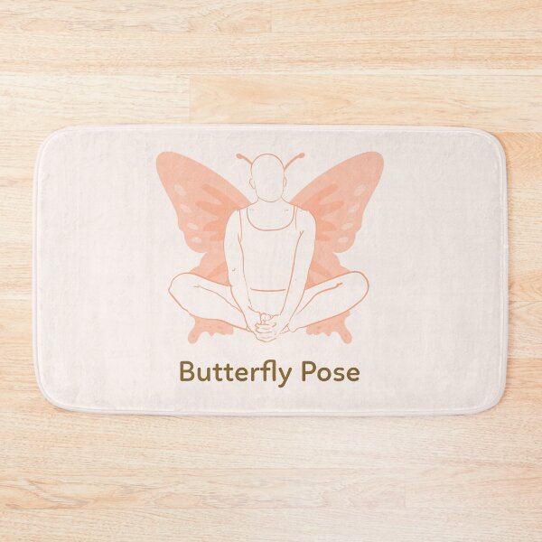 Item preview, Butterfly Yoga Pose  designed and sold by WellspringXflow.