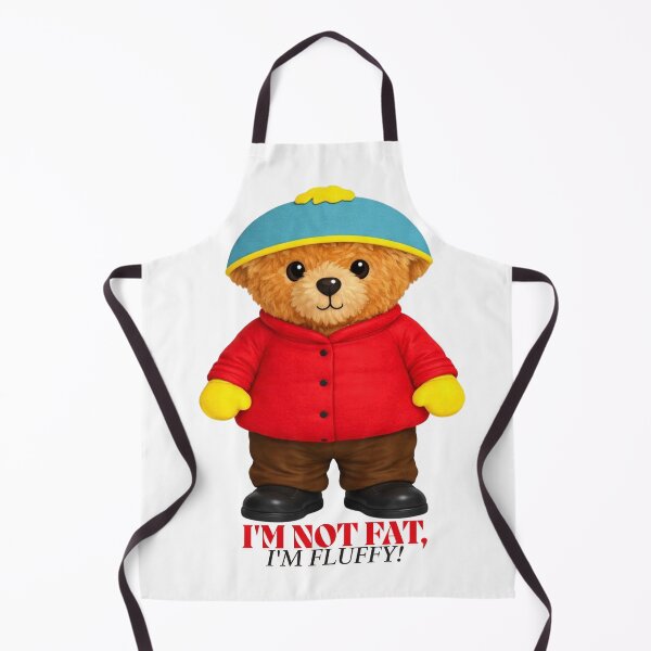 Item preview, "I'm Not Fluffy" Funny Bossy Bear - Retro 90s Nostalgia ❄️ designed and sold by CuteBear87.
