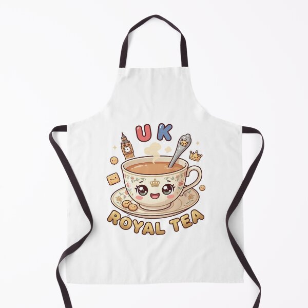 Item preview, Kawaii UK Royal Tea: Cute British Teacup & Big Ben designed and sold by Jaroslaw-S.