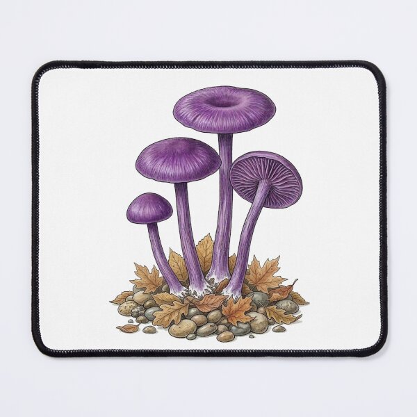 Item preview, Laccaria amethystina designed and sold by Chaoscience.
