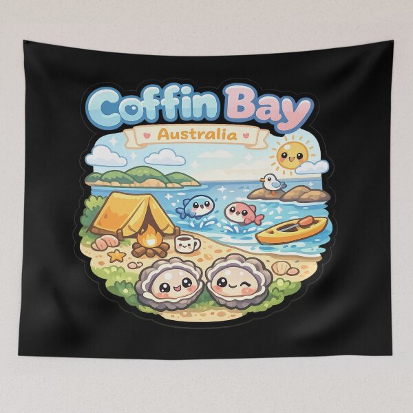 Item preview, Coffin Bay South Australia designed and sold by DamioPolArt.