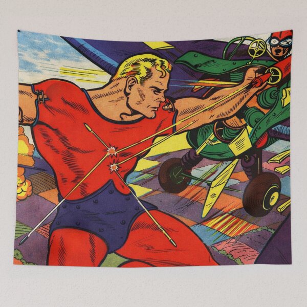 Item preview, Zip Comics No. 1 Vintage Superhero Cover Art designed and sold by Analog Aura .