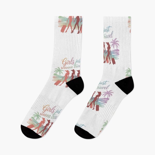 Item preview, Girls Just Wanna Travel Fun Girls Trip Adventure Design designed and sold by Nzgiftsandmore.