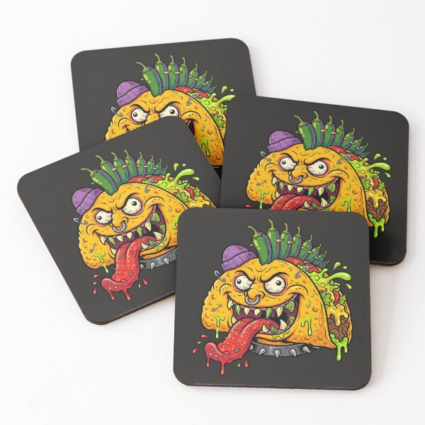 Item preview, Toxic Taco: The Punk Rock Shell designed and sold by AwesomeBeyondLimits.
