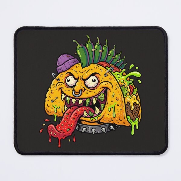 Item preview, Toxic Taco: The Punk Rock Shell designed and sold by AwesomeBeyondLimits.