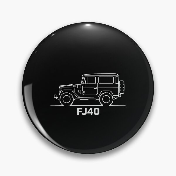 Item preview, Toyota Land Cruiser FJ40 Line Art designed and sold by TheArtOfCar.
