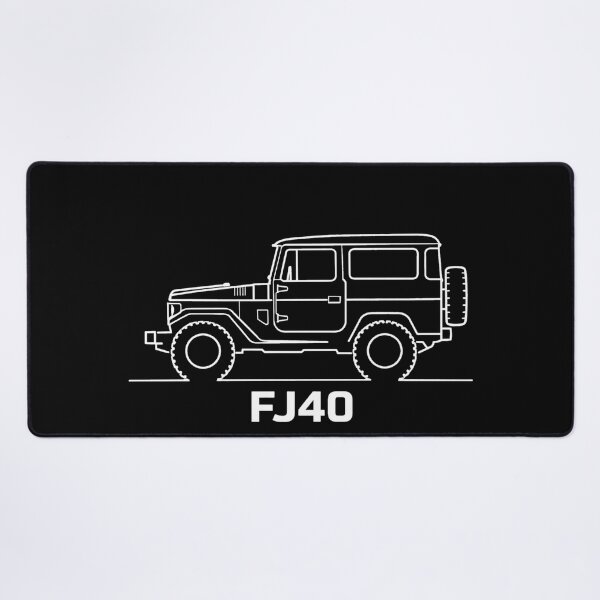 Item preview, Toyota Land Cruiser FJ40 Line Art designed and sold by TheArtOfCar.