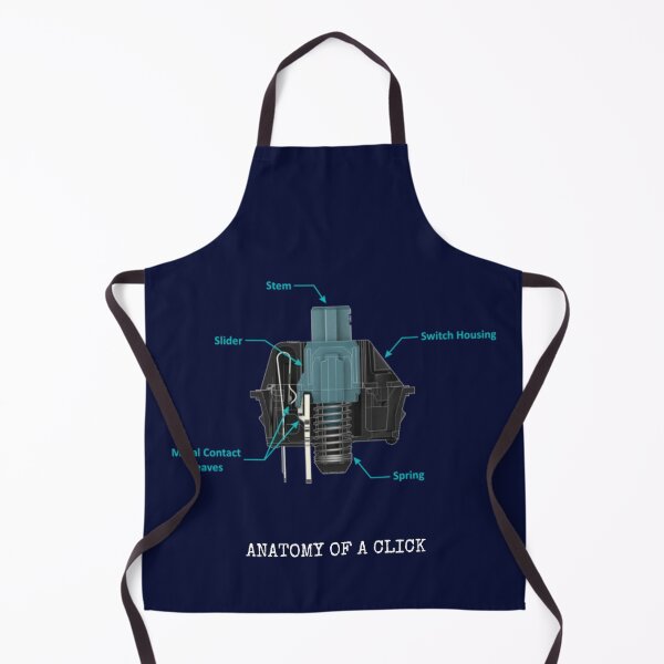 Item preview, Mechanical Keyboard Switch Anatomy - Technical Blueprint designed and sold by ThockStation.