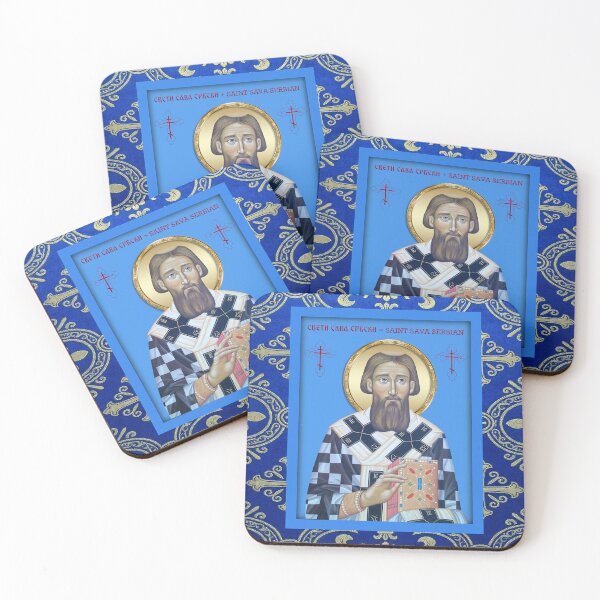 Item preview, Saint Sava,Sveti Sava, the first Archbishop orthodox icon designed and sold by ikonesrb.