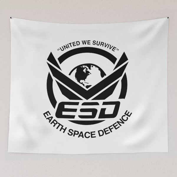 Item preview, Earth Space Defence: as featured in Independance Day designed and sold by WhiteShirtGuy.