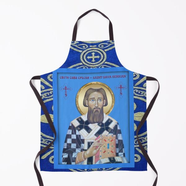 Item preview, Saint Sava,Sveti Sava, the first Archbishop orthodox icon designed and sold by ikonesrb.
